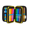 Picture of POKEMON 3 ZIP FILLED PENCIL CASE